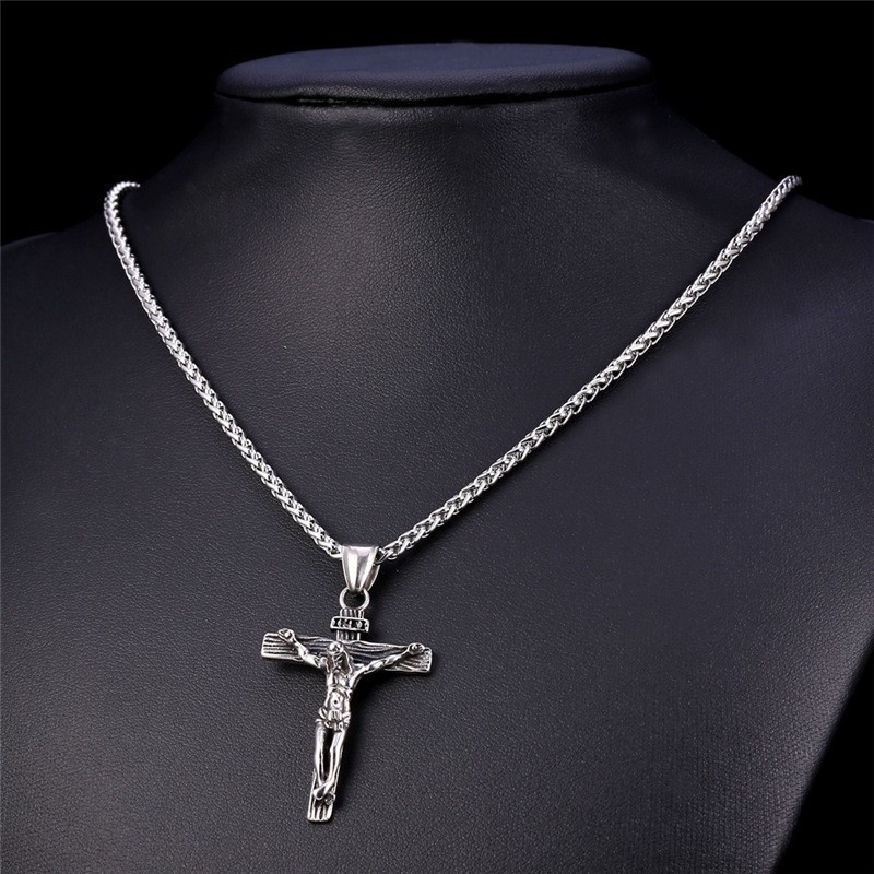 Dây Chuyền Thánh Giá Chúa Jesus, Vòng Cổ Nam Titan Cực Ngầu