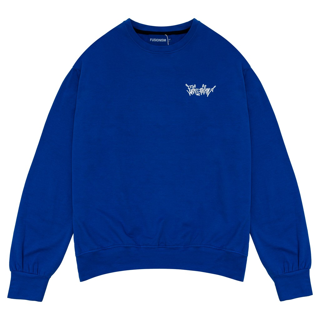 Áo Sweater In Logo Basic Fusionism - Nhiều Màu - Unisex - Form Oversize