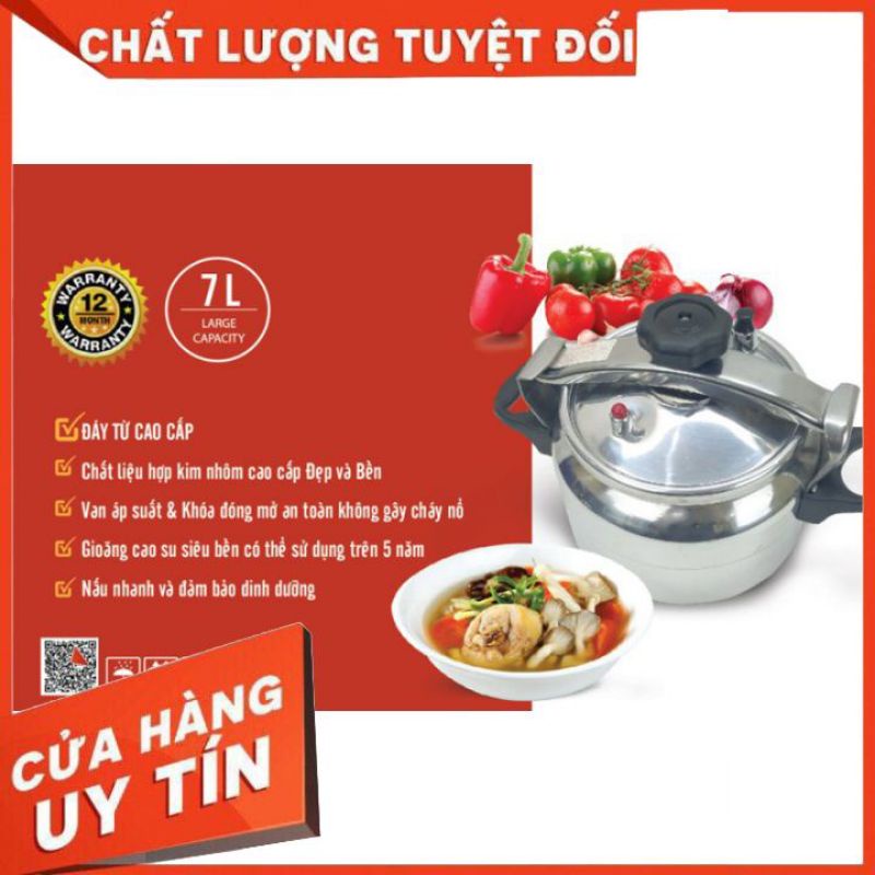 Nồi áp suất MATIKA moden MTK 9275 nấu bếp từ,ga hàng chính hãng