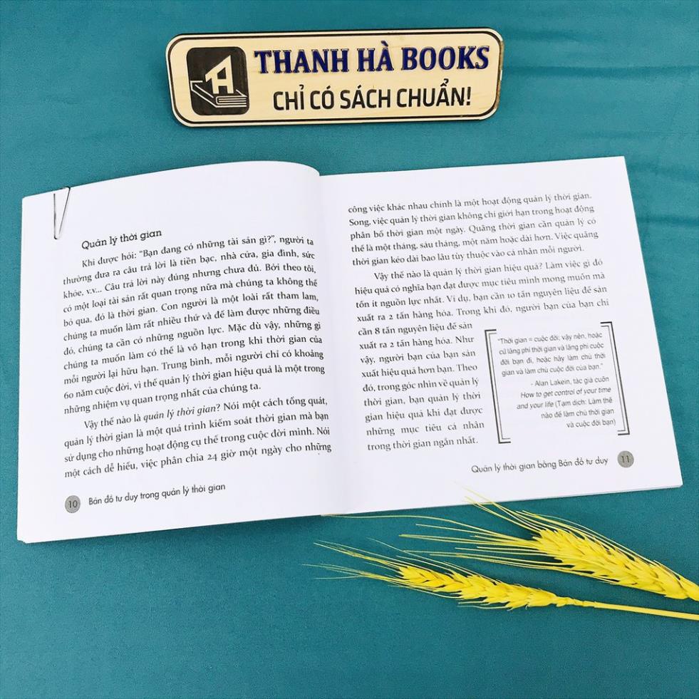 Sách - Bản Đồ Tư Duy Trong Quản Lý Thời Gian [AlphaBooks]