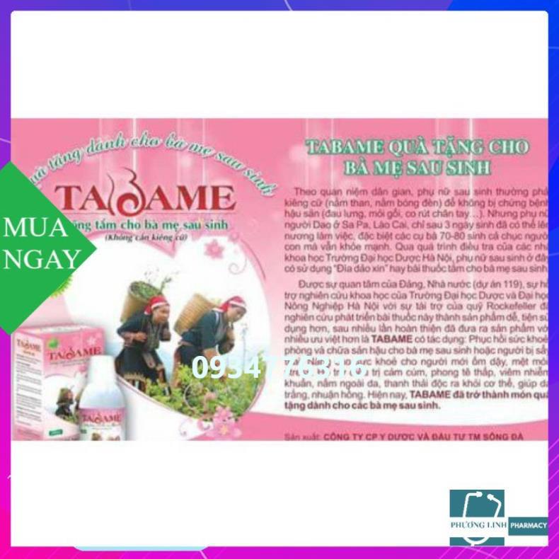 TABAME - XÔNG TẮM CHO BÀ MẸ SAU SINH