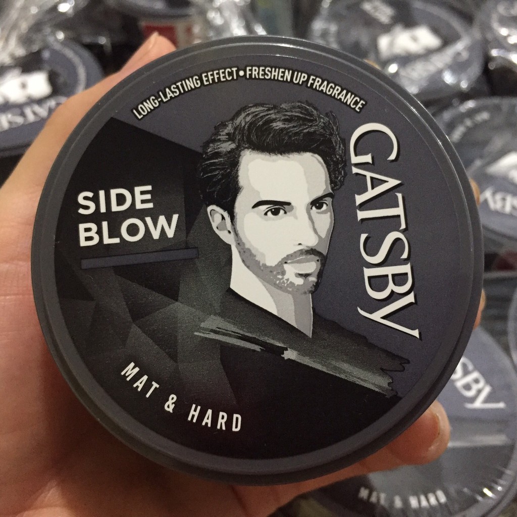 Sáp wax tóc gatsby xám mẫu mới