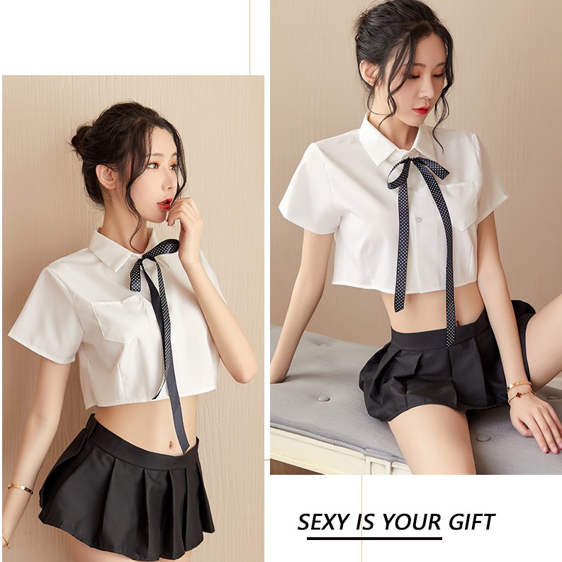 Set đồ ngủ Cao cấp Cosplay nữ sinh L165 | BigBuy360 - bigbuy360.vn