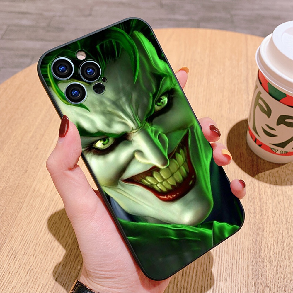Ốp Điện Thoại TPU Silicon Mềm Hình Joker Cho iPhone XR 12 Pro Max Qua20