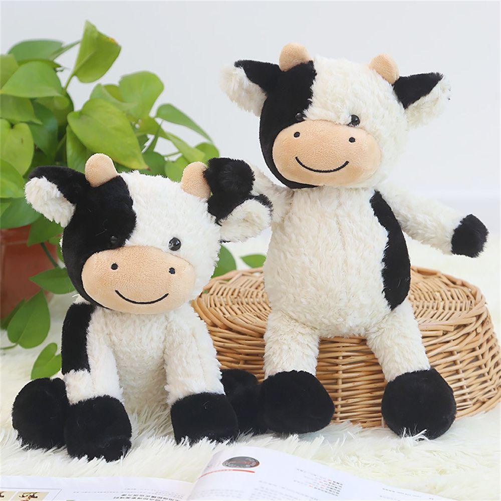 Thú Nhồi Bông Hình Bò Sữa Dễ Thương Cho Bé