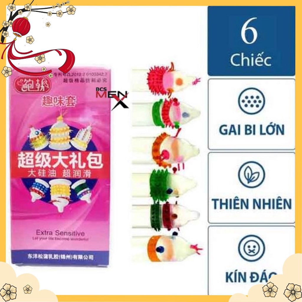 Bao cao su Runbo 6 cái