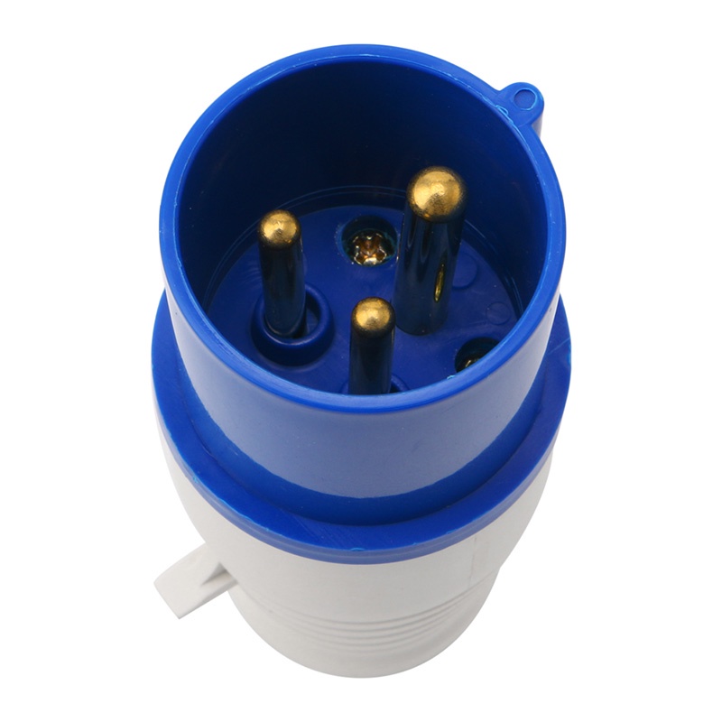 Ổ Cắm Điện 3 Chấu 16 Pin 220-250V IP44 2P + E 3Phase 16A Chống Chịu Thời Tiết