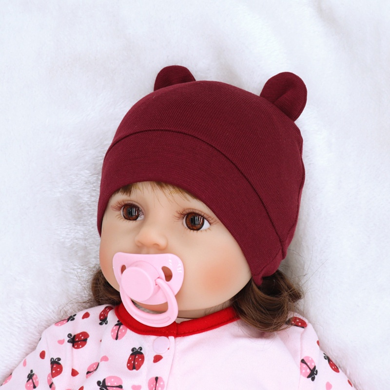 Mũ Turban Thiết Kế Tai Gấu Dễ Thương Thời Trang Xuân Hè Cho Bé