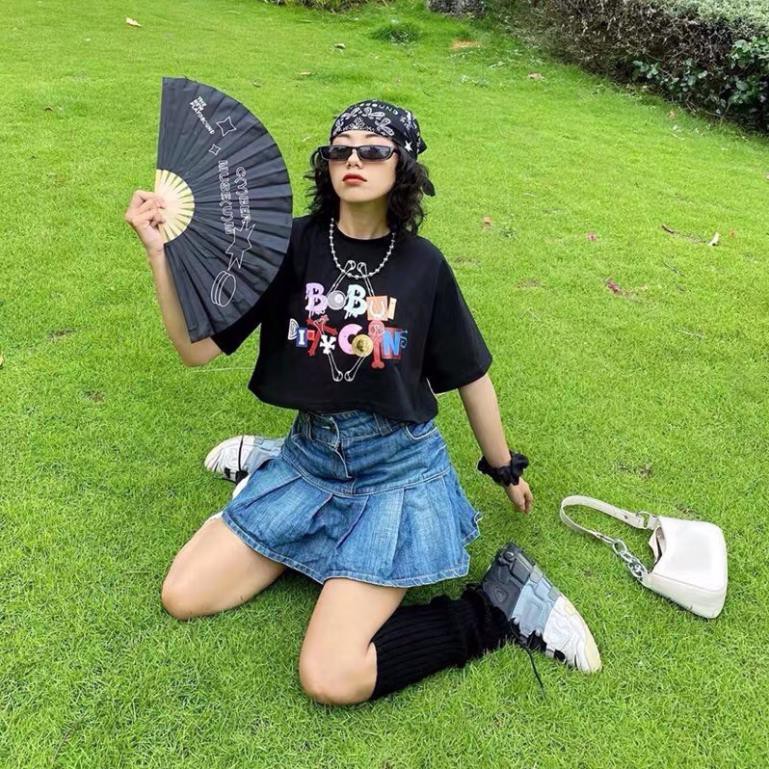 [Mã FASHIONG10 giảm 10k đơn 50K] Áo Croptop Nữ BoBui 🦋FREESHIP🦋 Áo Phông Dáng Ngắn Cộc Tay I | BigBuy360 - bigbuy360.vn