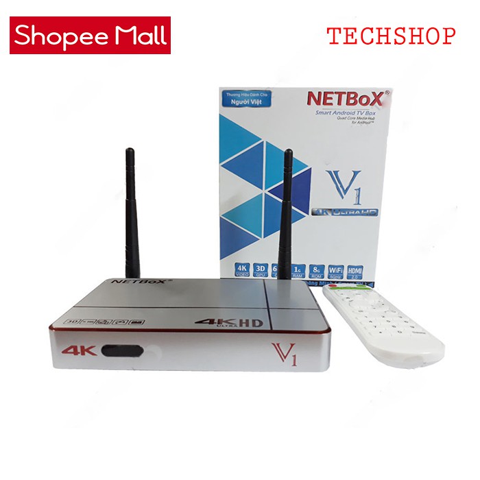 
                        Android TV NetBOX V1- Đầu Tivi Box NetBOX V1
                    