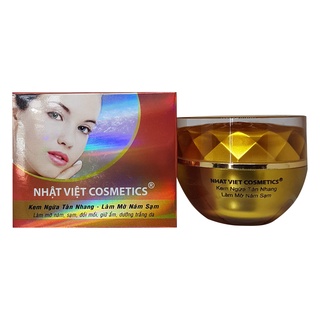 Kem Ngừa Nám Tàn Nhang Làm Mờ Nám Sạm Trà Xanh Cám Gạo Tinh Chất Serum NHẬT VIỆT COSMETICS 15G