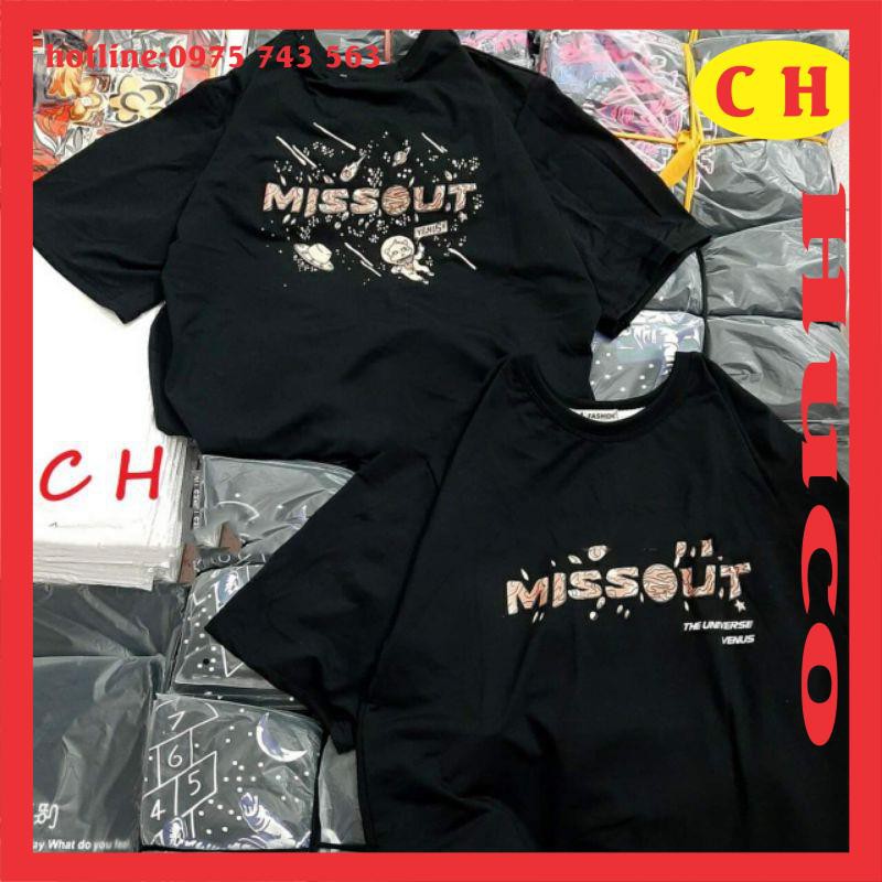 áo phông, thun 5D tay lỡ missout vũ trũ, thời trang nam nữ, nhóm, cặp unisex ulzzang oversize chất cotton kèm ảnh thật