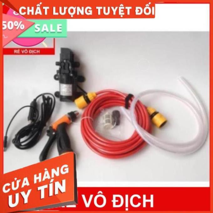 Bộ Máy Bơm Áp Lực Xịt Rửa Xe, Vệ sinh máy lạnh Mini GRO V2