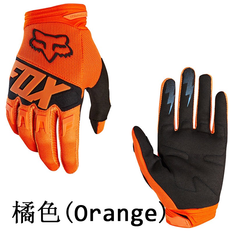 Găng tay lái xe mô tô đua chuyên dụng màu cam