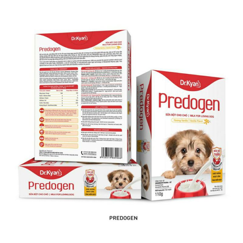 Sữa chó predogen 110g