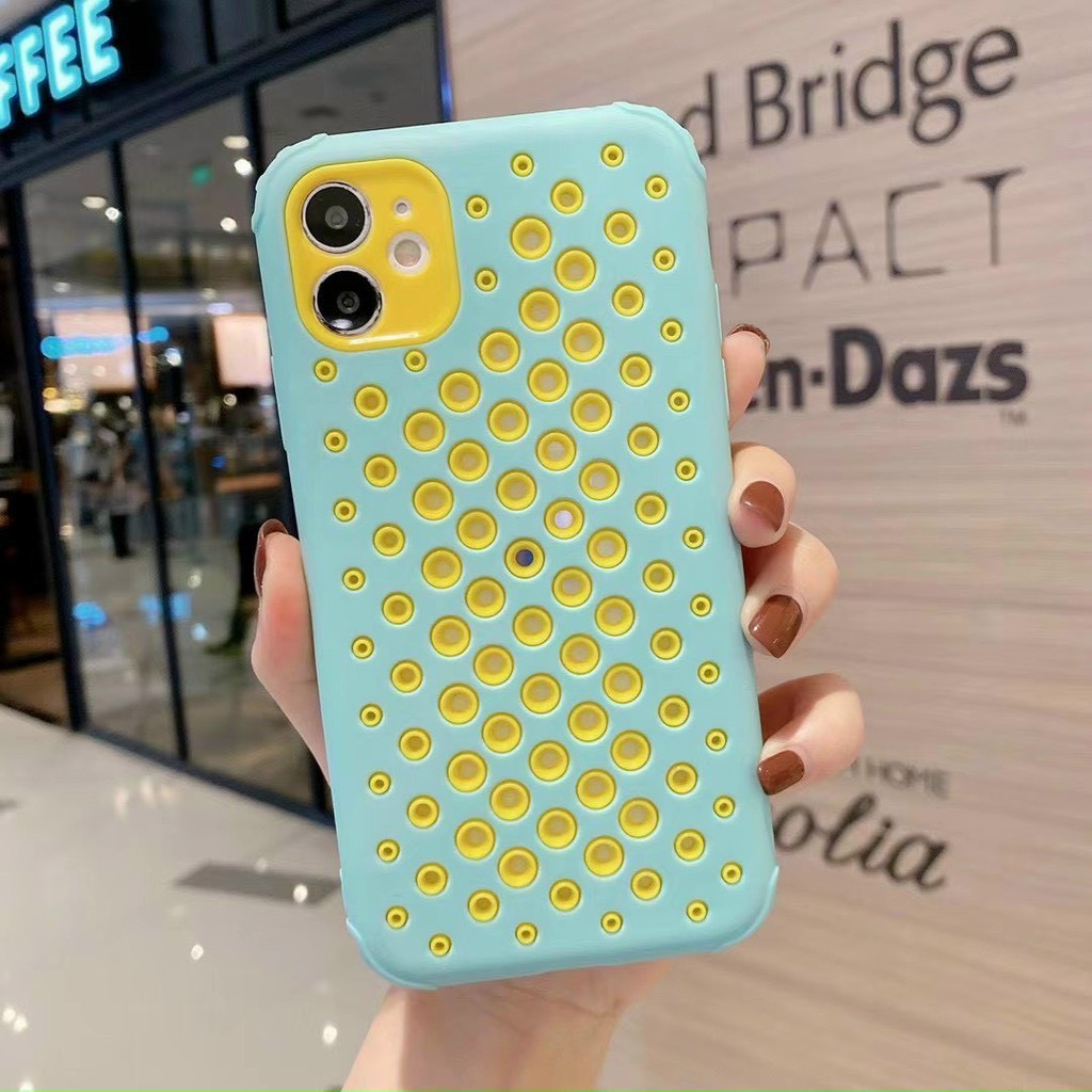 Ốp chống sốc Iphone tản nhiệt nhiều màu  6/6s/ 6Plus/6s Plus/7 Plus/8 Plus/X/Xs/Xr/XsMax/11/11 Pro/11 ProMax/12/12Pro/ 1