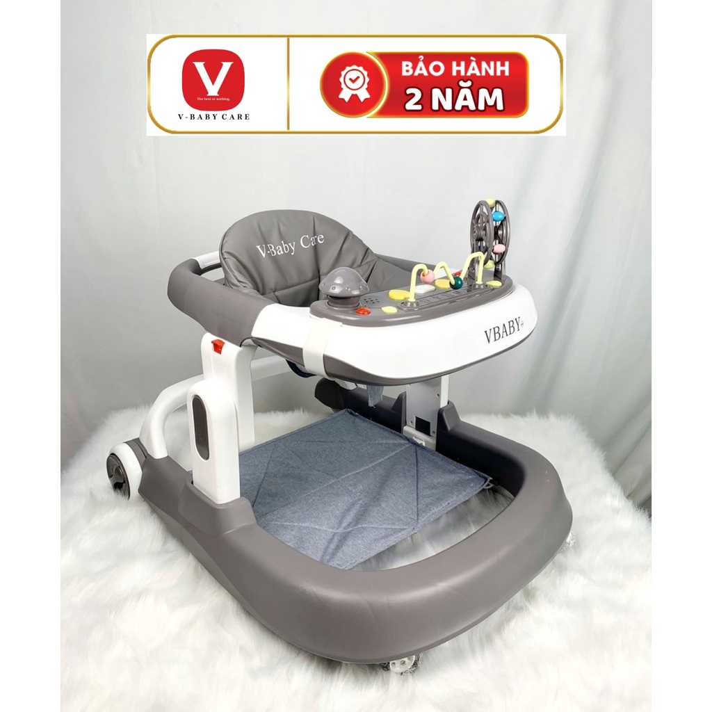 Xe Tập Đi Chữ U Cho Bé 009, Có Bàn Phát Nhạc Kèm Bàn Ăn - Bảo Hành 1 Năm