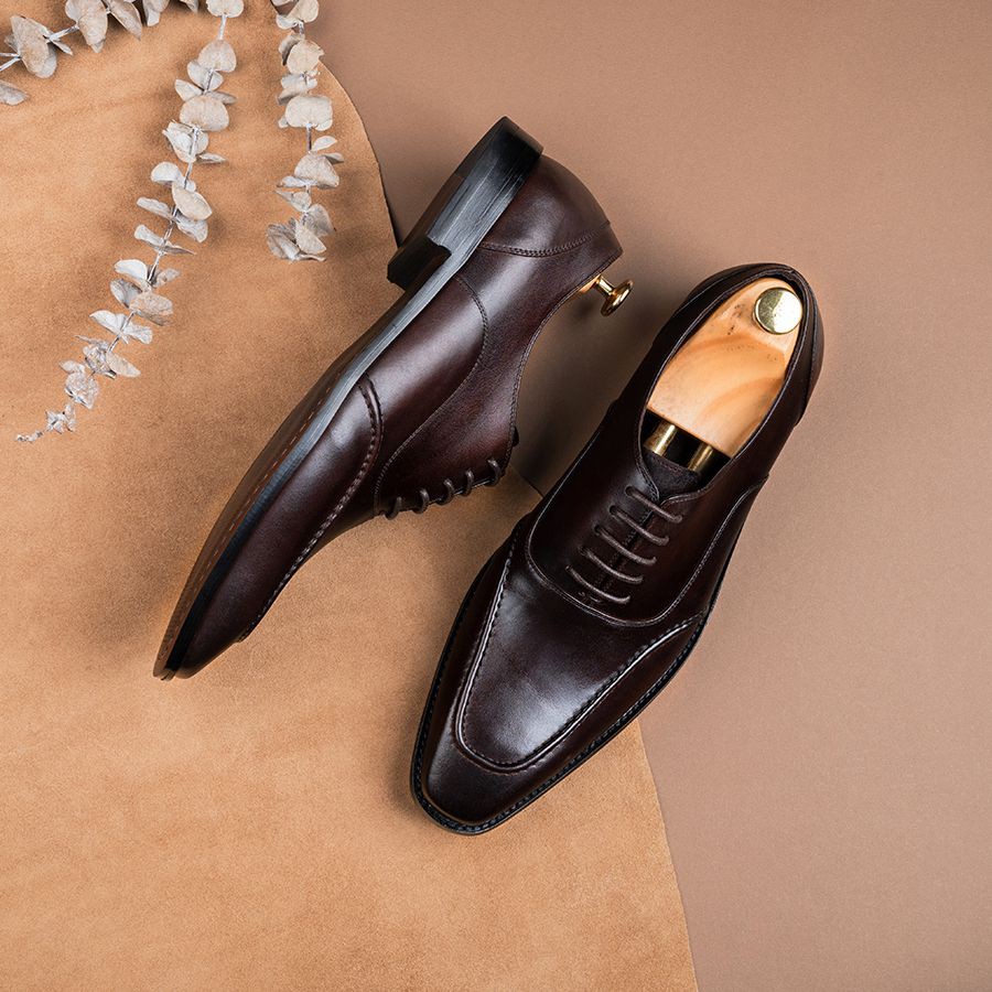 Giày Tây Nam LAFORCE Buộc Dây GNLA0920-N Tặng Tất UNIQLO Chính Hãng