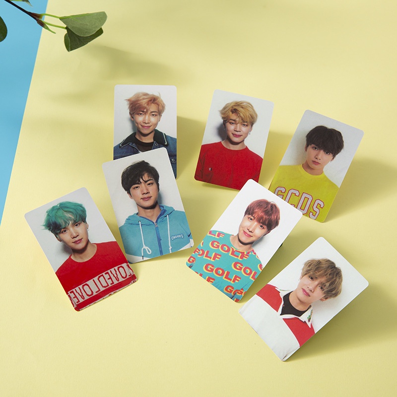 Thẻ Laser In Hình Nhóm Nhạc BTS Love Youself Her Photocard
