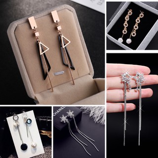 Nhập FAMAY8 giảm 10k_Combo 5 Đôi Bông Tai Nữ Dáng Đẹp Phong Cách Hàn Quốc Hot 2019 (Nhập Mã Giảm 20k)
