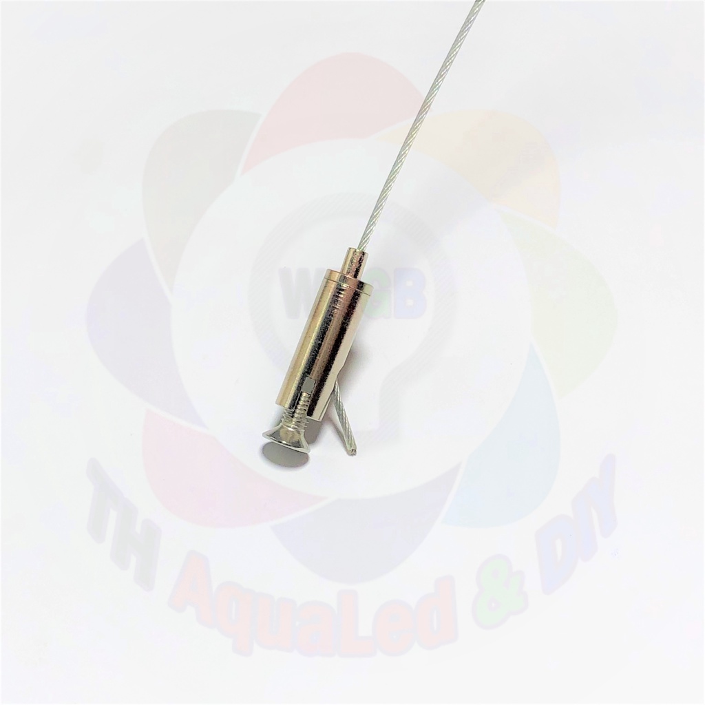 Ốc chia dây cáp, chất liệu Niken chống rỉ sét, có nút neo giữ cáp chắc chắn, dùng để chia và treo dây cáp