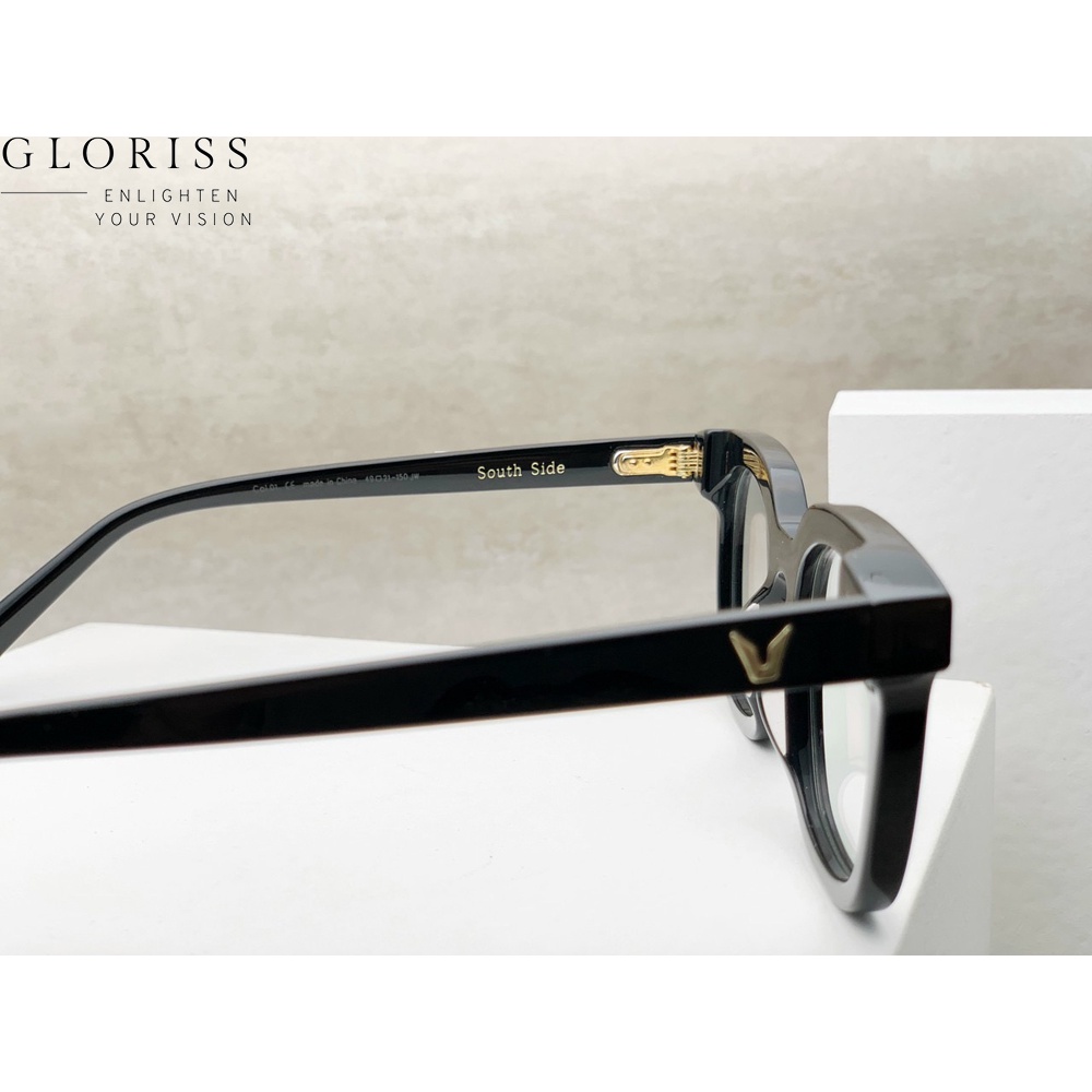 Gọng kính cận nam nữ thời trang GLORISS - SOUTHSIDE SIÊU CẤP cắt mắt cận viễn loạn thoải mái