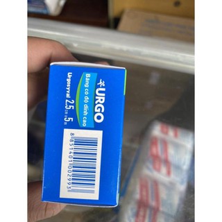 BĂNG KEO LỤA CÓ ĐỘ DÍNH CAO URGO SYVAL (2.5CM X 5M)