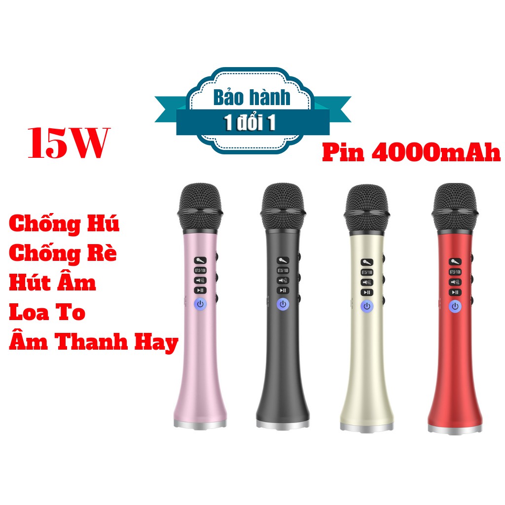 Micro Karaoke L698 Cao Cấp Mẫu Mới 2018