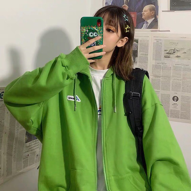 ORDER ÁO KHOÁC HÔDIE FORM RỘNG ULZZANG -Hàng nhập khẩu