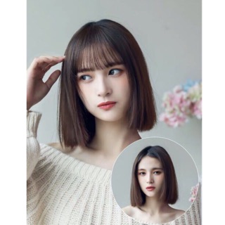 Tóc Mái Giả Có Mai Cao Cấp - Chất Liệu Như Tóc Thật - Có 4 Màu HOT Trend