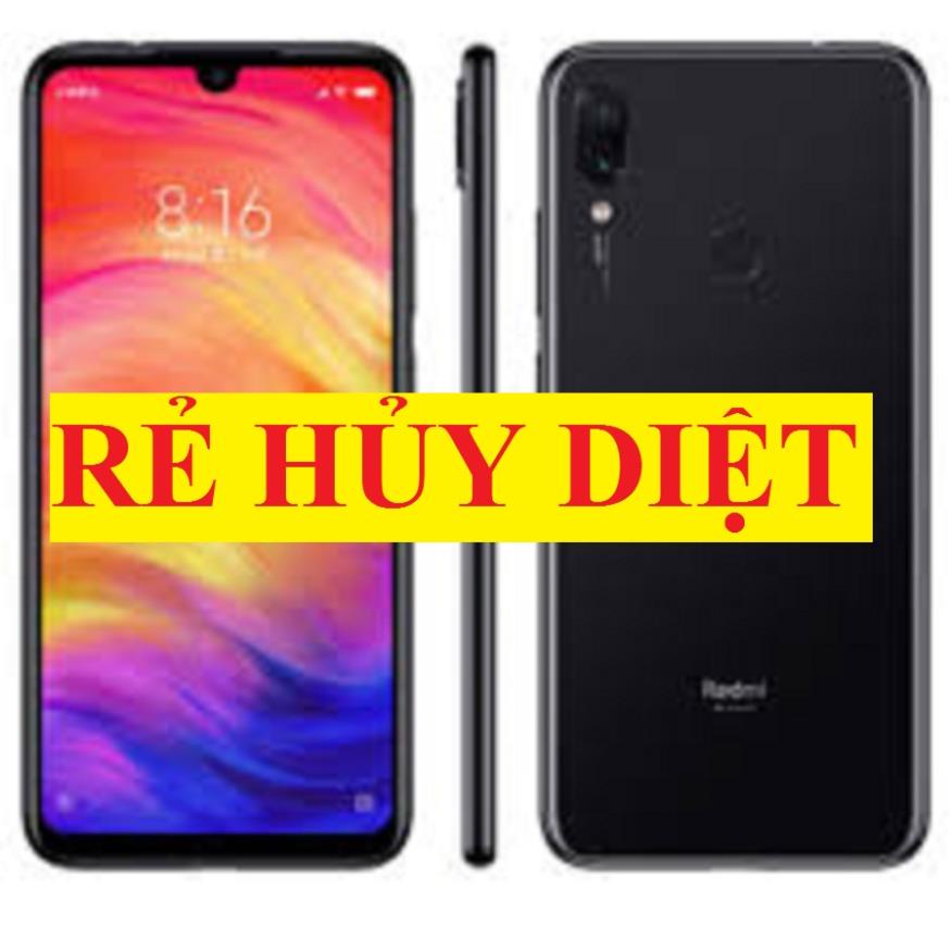 điện thoại Xiaomi Redmi 7 2sim ram 4G/64G Chính Hãng, màn hình 6.26inch, pin 4000mah, Cày Game nặng chất