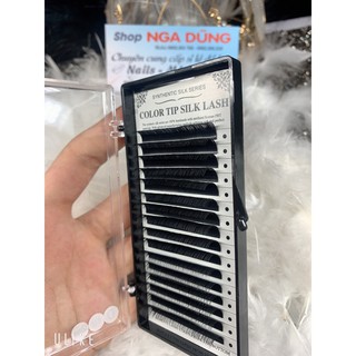 Mi khay Color tip silk Lash ( Đồ nối mi đẹp )