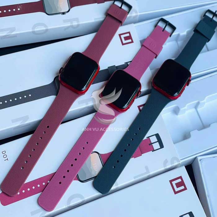 [Mẫu mới nhất] Dây đeo đồng hồ thông minh cao su UAG - DOT phiên bản giới hạn cho nữ