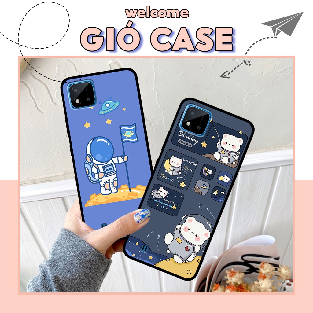 Ốp lưng REALME C11 2021/ C20/ C11 2020 hình phi hành gia độc đáo siêu hot,bền đẹp – ốp nhựa chống trầy,chống va đập