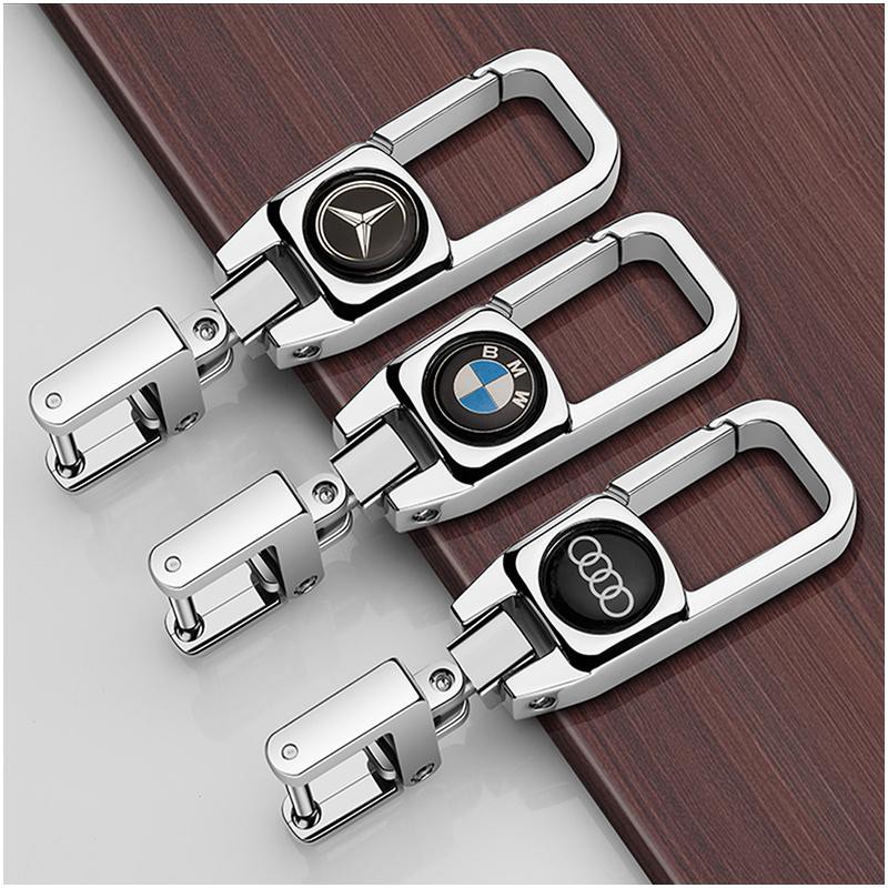 Móc chìa khóa xe Hyundai bằng kim loại treo hông tiện lợi dành cho nam SC020