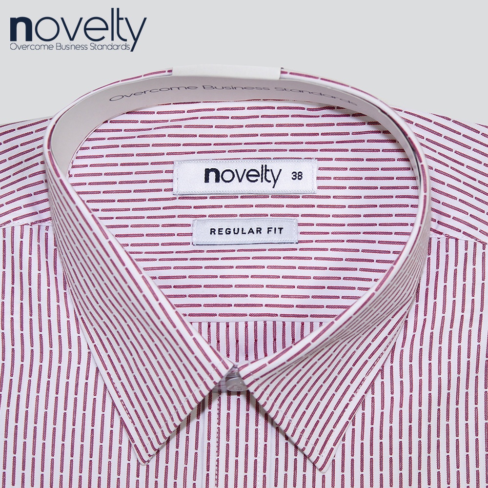 Áo Sơ Mi Nam Novelty Tay Dài Kẻ Sọc Caro Regular fit 210230D