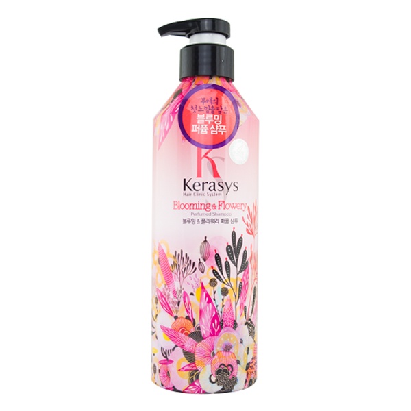 Dầu gội nước hoa cho mái tóc óng mượt KeraSys lovely &amp; Romantic Hàn Quốc 600ml