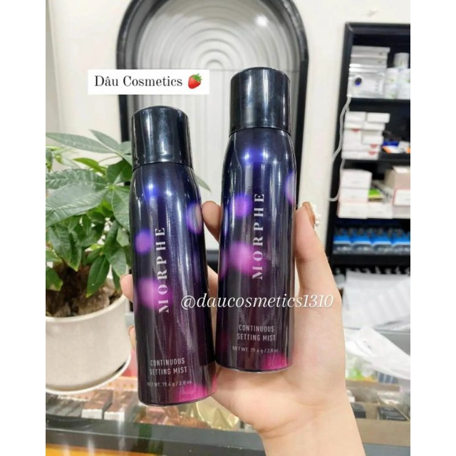 Xịt giữ makeup Morphe Continuous Setting Mist