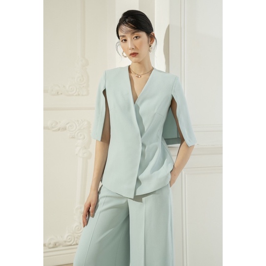 Sixdo newtag set bộ vest và quần xanh mới nguyên tag S/M