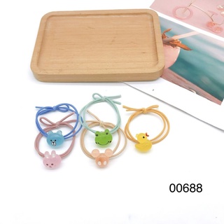 Cột tóc hàn quốc dạ quang hình thú siêu dễ thương