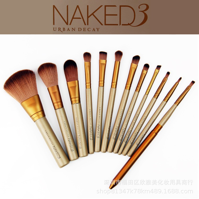 BỘ CỌ TRANG ĐIỂM CAO CẤP 12 CÂY NAKED3