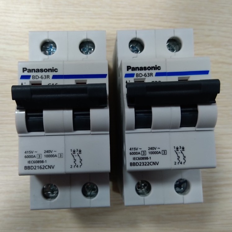 APTOMAT panasonic AC 2P 16A, 20A, 32A, 40A, 50A, 63A