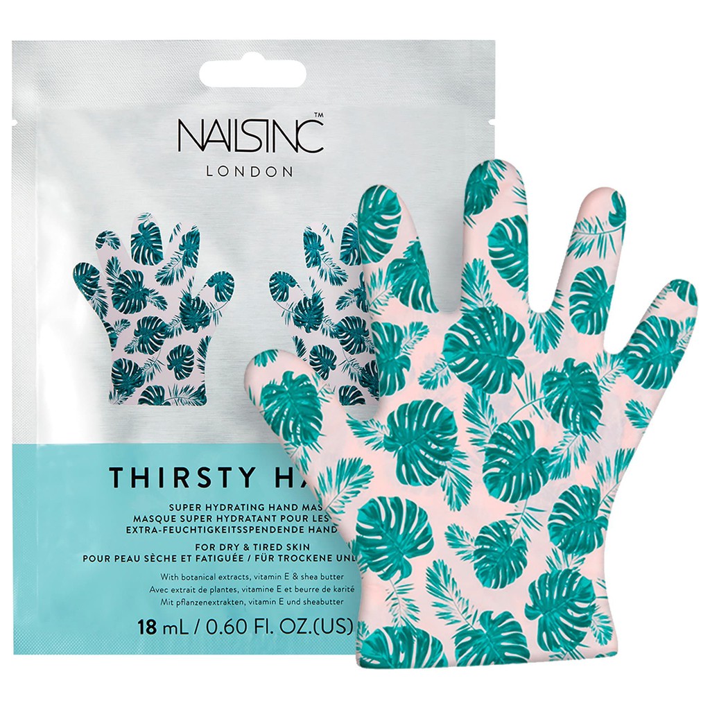 Nails Inc - Mặt Nạ Dưỡng Da Tay Nails Inc Thirsty Hands - Super Hydrating Mask