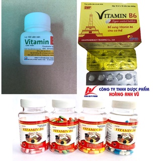 Vitamin b6 - bổ sung b6, giảm suy nhược thần kinh, giảm nôn nghén cho phụ nữ mang thai
