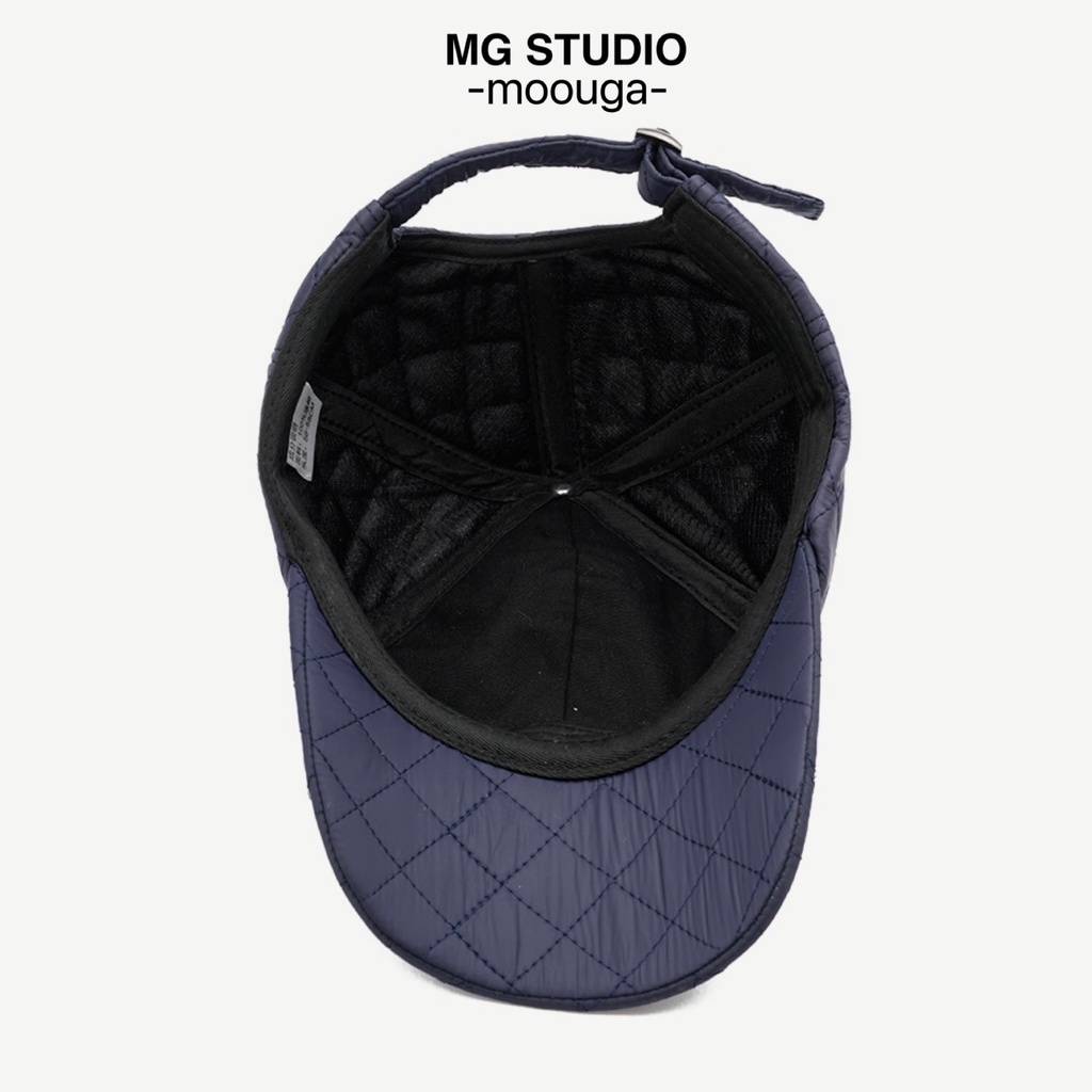 Nón kết MG STUDIO họa tiết thêu chữ C hỗ trợ giữ ấm áp có 4 màu sắc tuỳ chọn