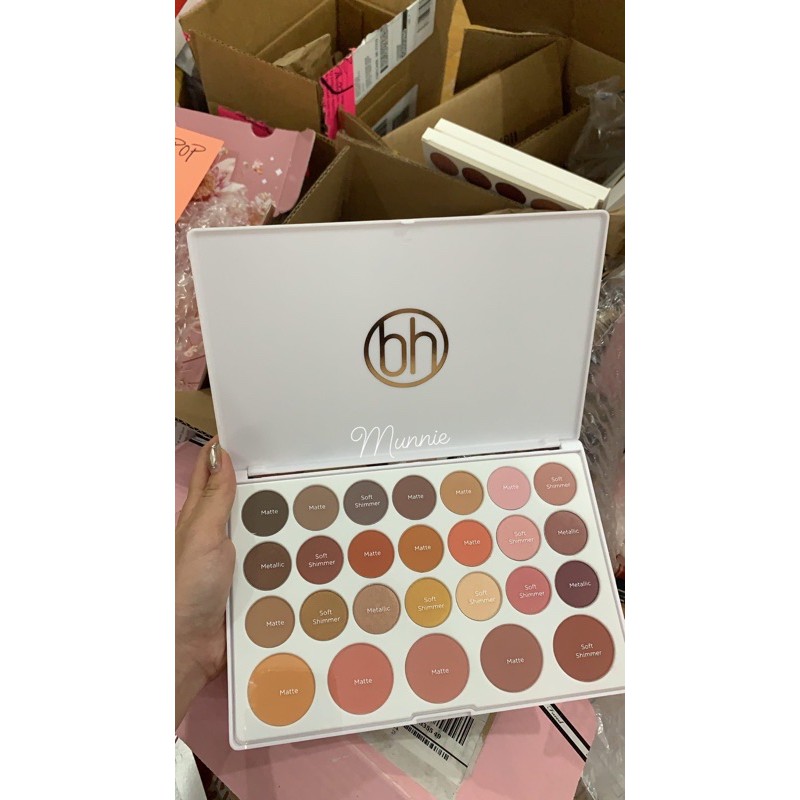 [Bill BH Cosmetics] Bảng mắt + má BH Nouveau Neutrals 26 Color