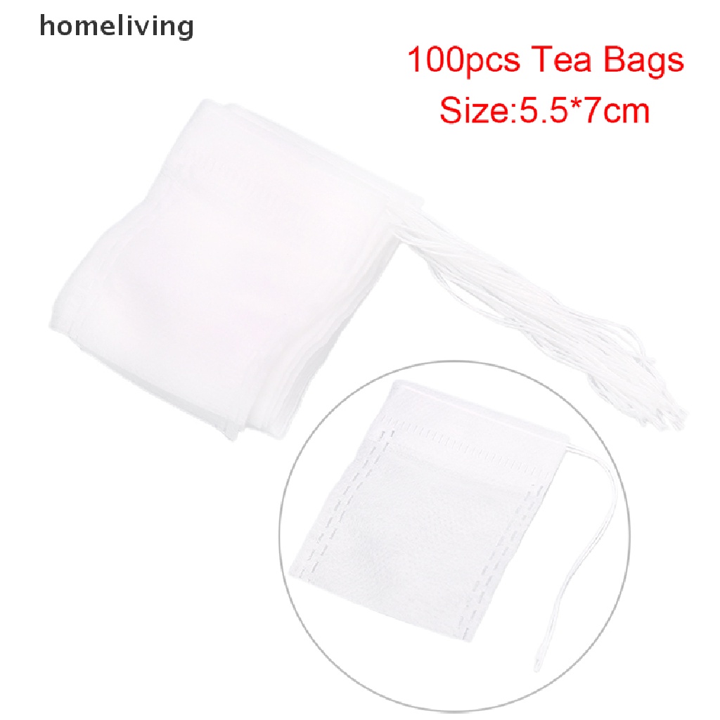 Set 100 túi lọc trà đa năng chất lượng