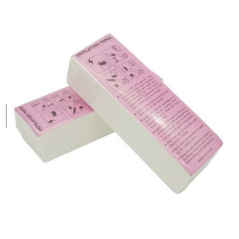 giấy wax lông (100 miếng hàng loại 1 không đau da)