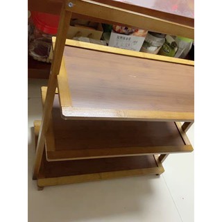 Kệ giày tre 3 tầng để đồ đa năng