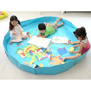 Thảm chơi cho trẻ em Hàn Quốc (Set 2 món) - Round playmat
